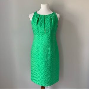 Taylor Green Sleeveless Dress Size 10